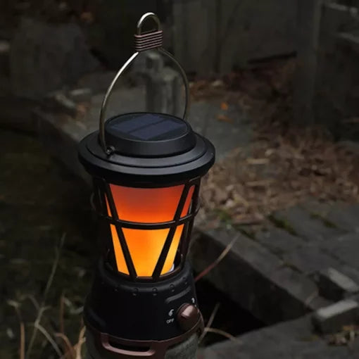 Vintage Camping Lights (Solar & USB)