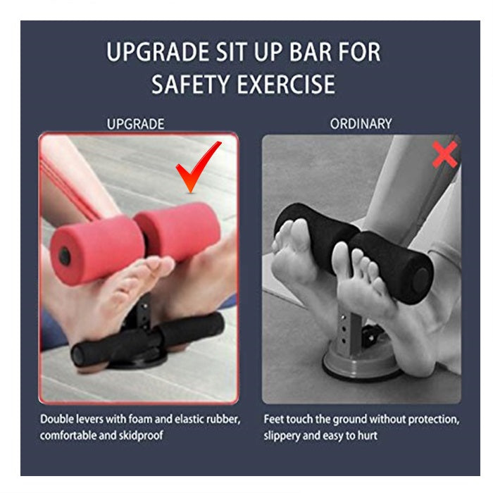 Sit Up Bar With Resistance Band