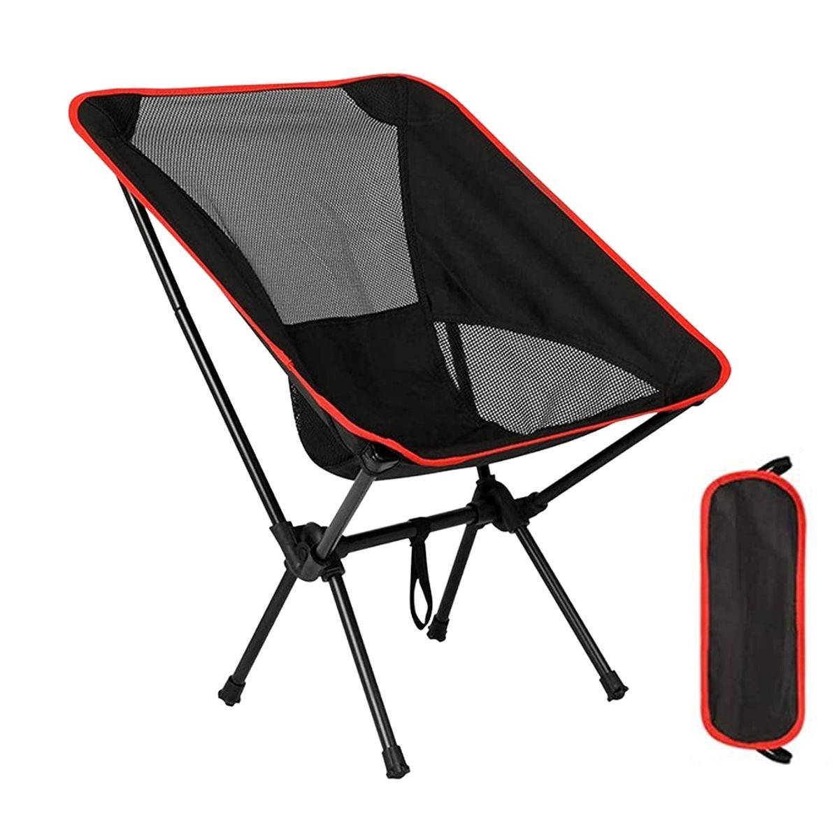 Lightweight Camping Moon Chair With Storage Bag (M)