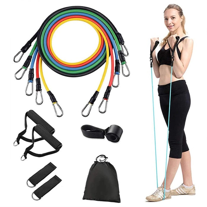 11pcs/set Resistance Bands