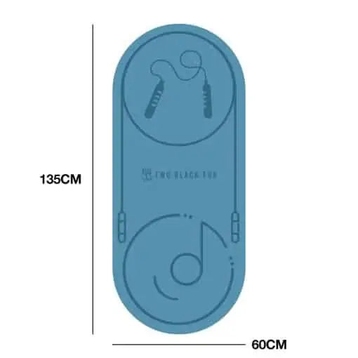 TBF Indoor Skipping Yoga Mat