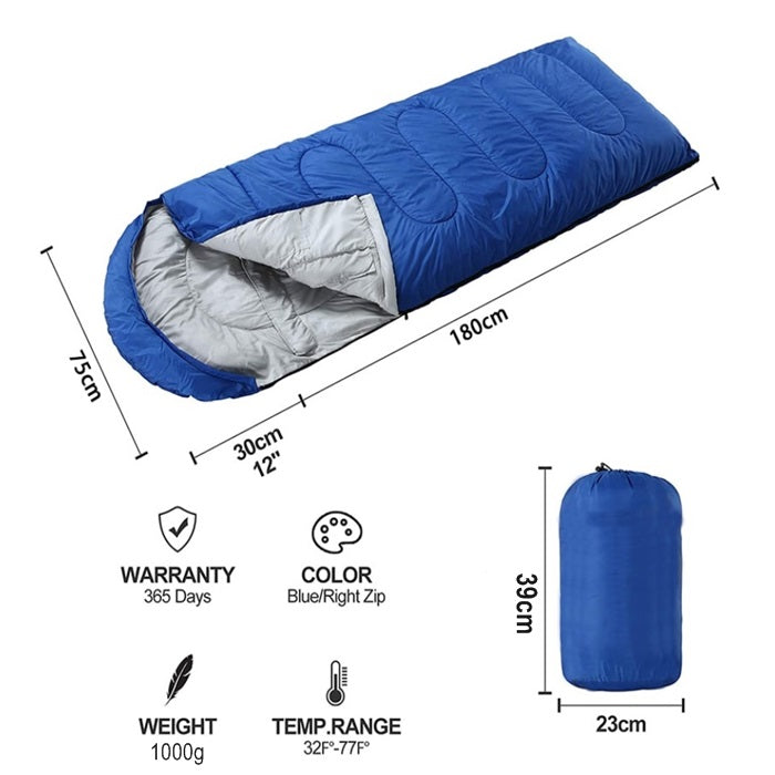 Sleeping Bag Ultralight Waterproof With Pillow