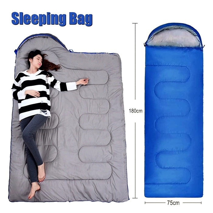 Sleeping Bag Ultralight Waterproof With Pillow