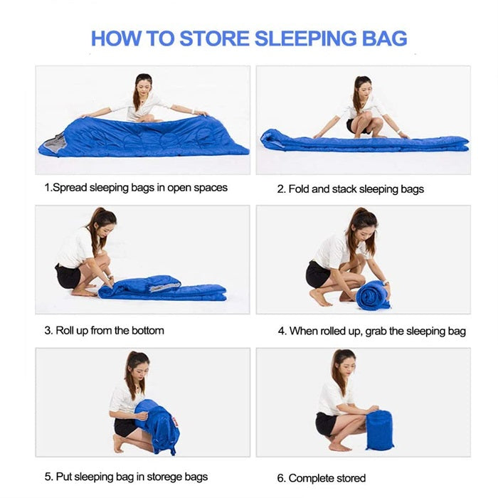 Sleeping Bag Ultralight Waterproof With Pillow