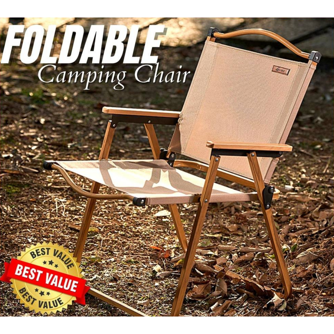 Foldable Kermit Camping Chair