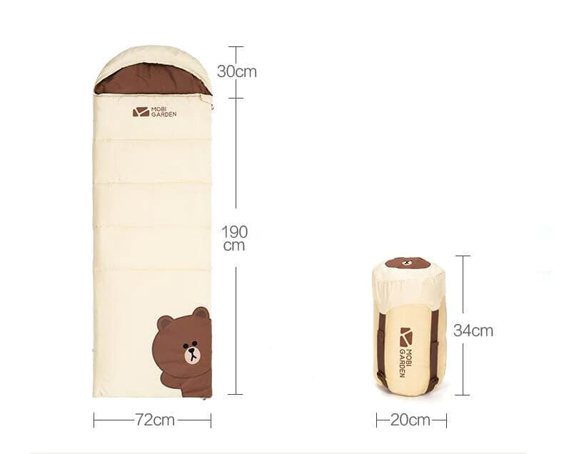 Mobi Garden Sleeping Bag LINE FRIENDS