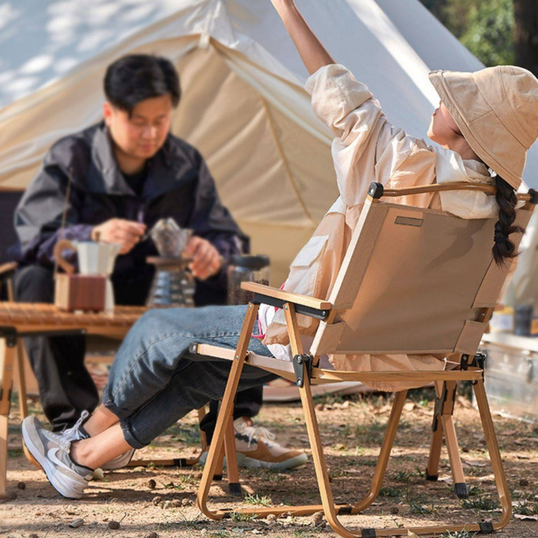 Foldable Kermit Camping Chair