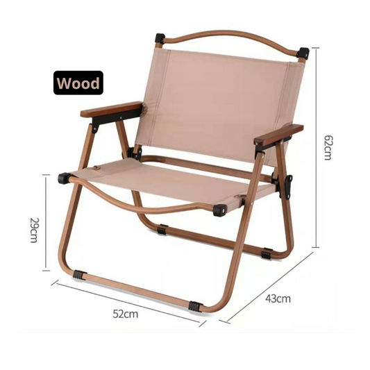 Foldable Kermit Camping Chair