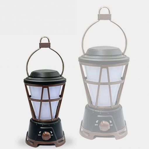 Vintage Camping Lights (Solar & USB)