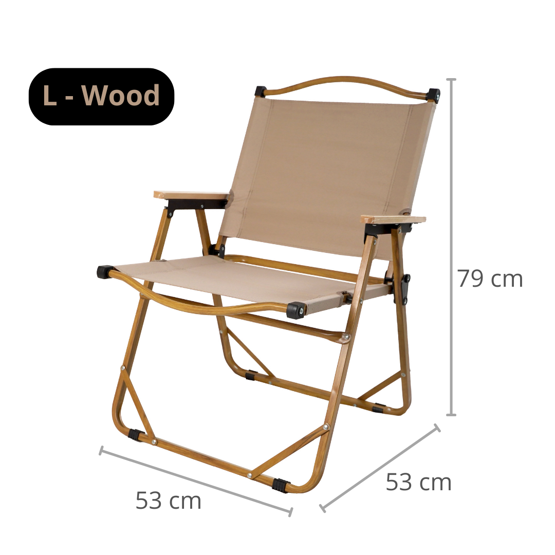 Foldable Kermit Camping Chair