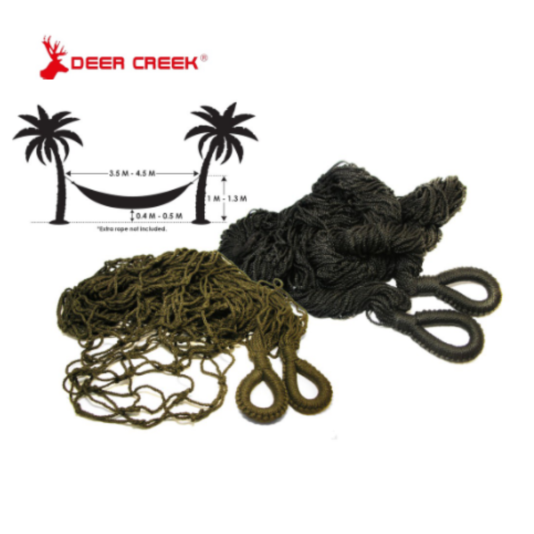 Deer Creek Nylon Hammock String (Black)