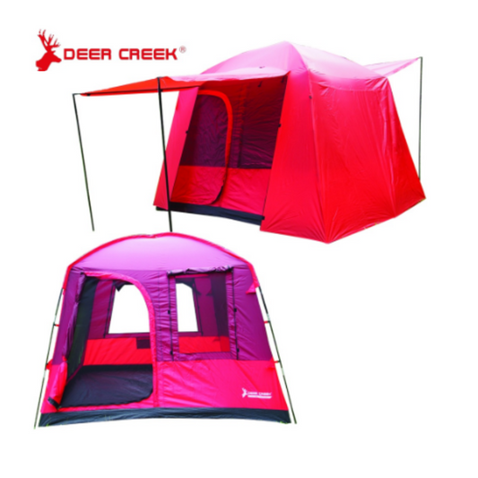 Deer Creek Cyclone 2.0 6 Person Tent With Full Cover Flysheet