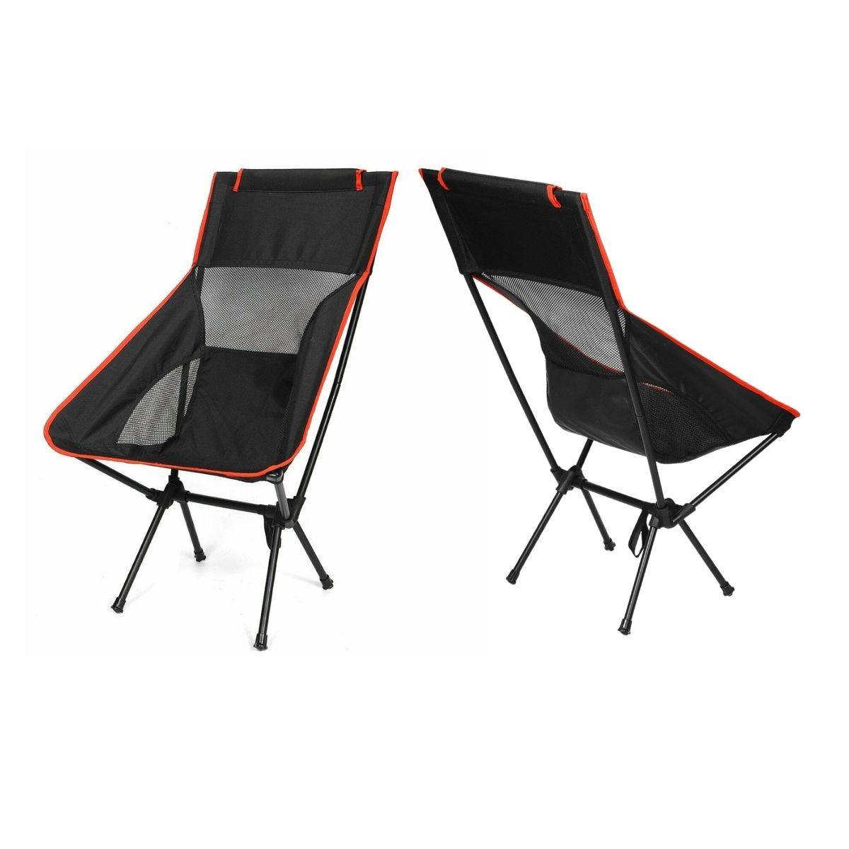 Lightweight Camping Moon Chair With Storage Bag (L)